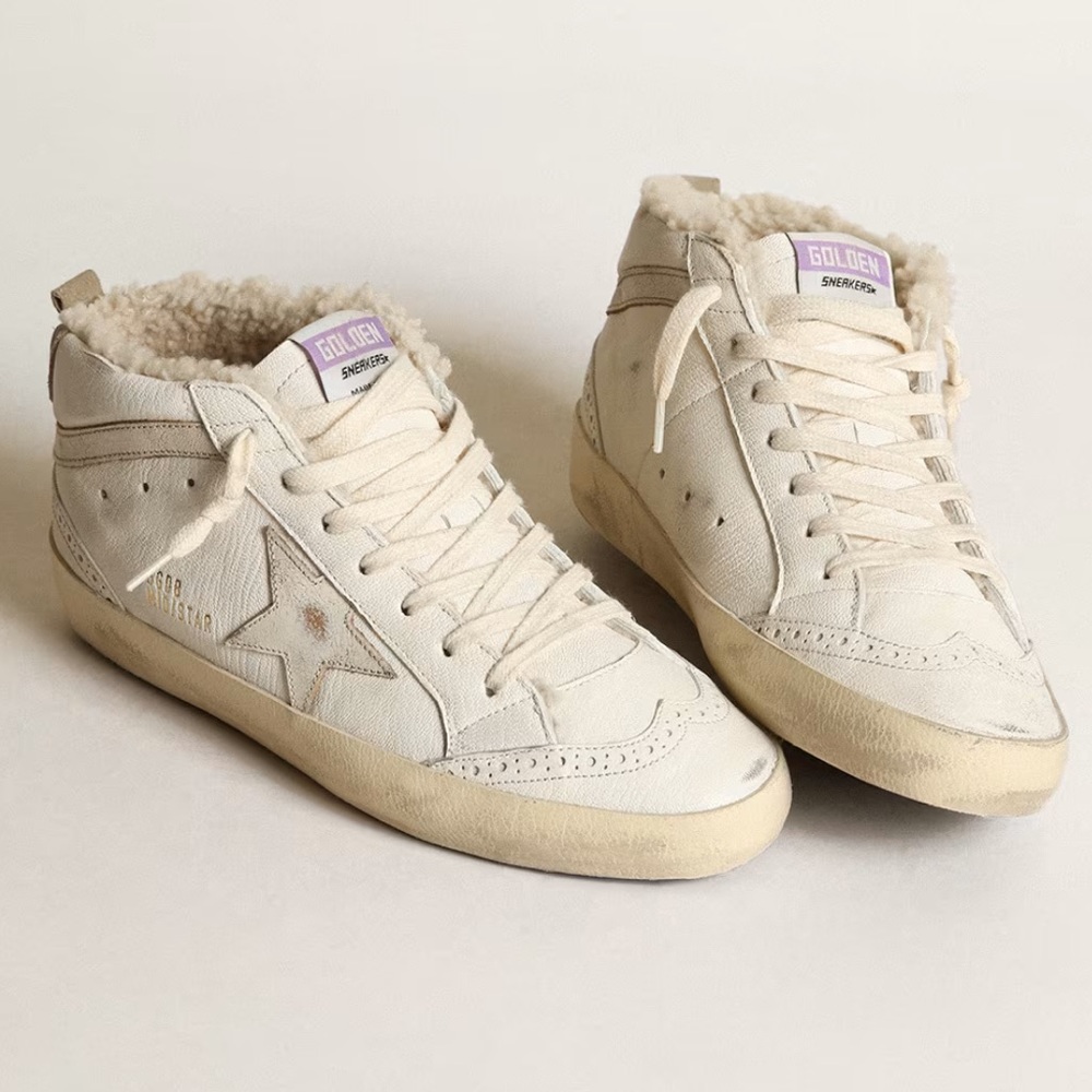 Golden Goose Women's Cream Sneakers